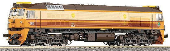 Diesel locomotive D 319.2 in Estrella livery<br /><a href='images/pictures/Roco/62955.jpg' target='_blank'>Full size image</a>